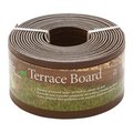 Master Mark Master Mark 94440 Terrace 4 in. x 40 ft. Black Board Landscape Edging 7385495